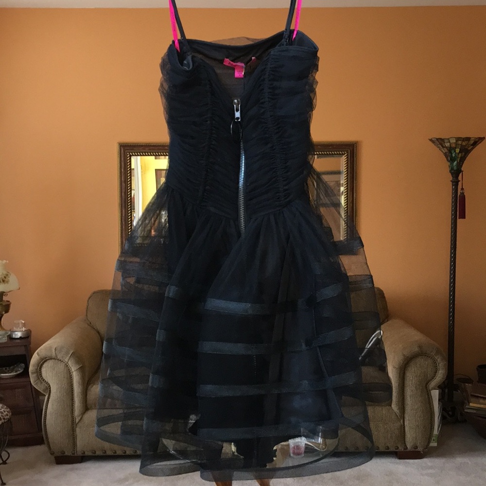 Betsey Johnson Black Tutu Dress